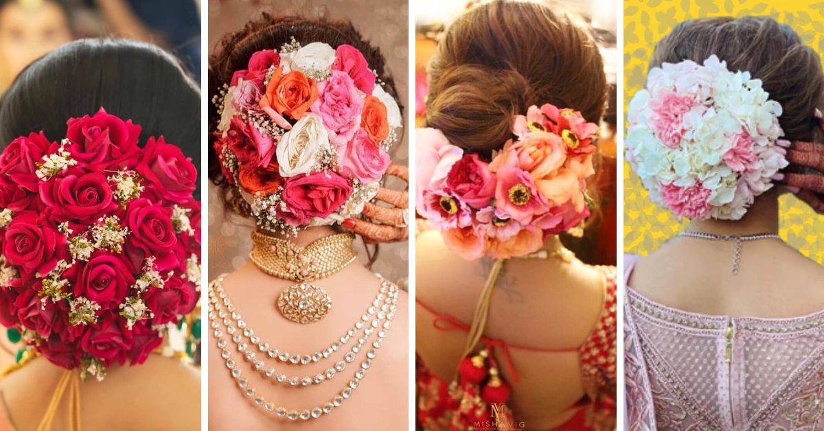60+ Bridal Bun Hairstyle with Real Red Roses | Bridal hair buns, Hair styles,  Wedding bun hairstyles