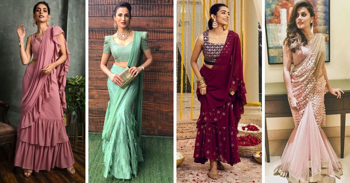 Most Beautiful And Trendy Saree Draping Styles - Fastnewsfeed