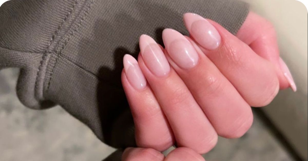 Almond Nail Design Ideas: Pink Almond Nails