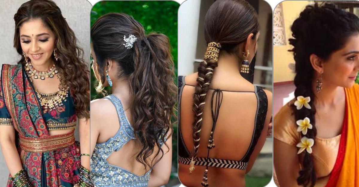 Quick and easy Garba night hairstyles [VIDEO TUTORIAL] | Lifestyle Videos -  News9live