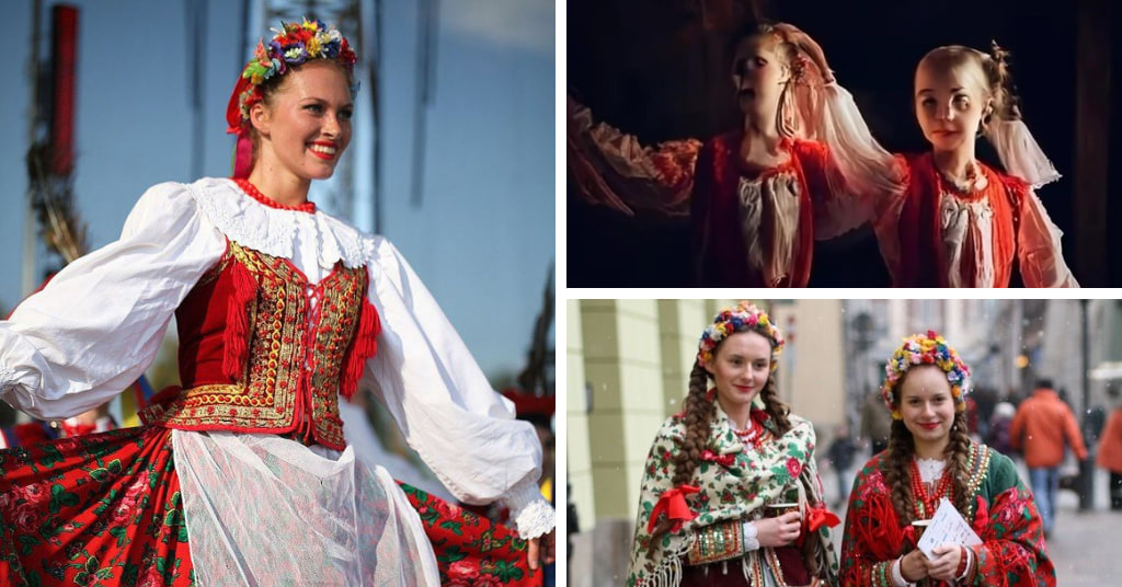 Stunning Polish Folk Costumes 
